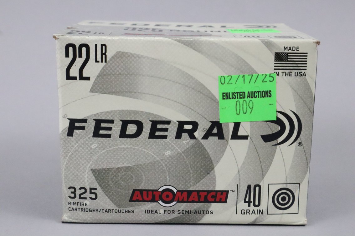 22 LR, 325 Rounds