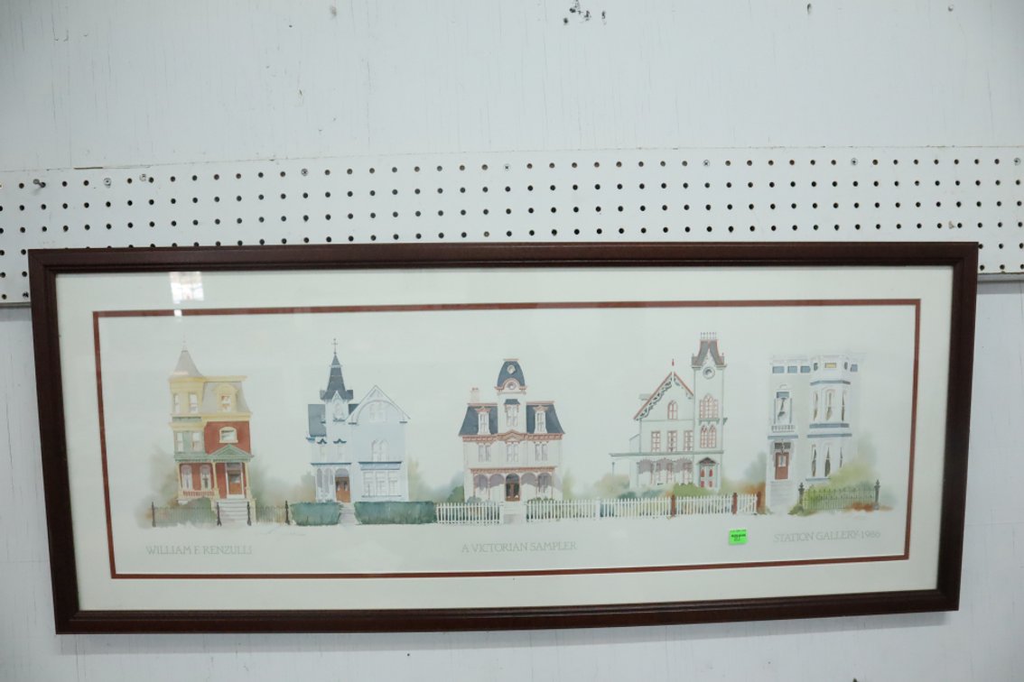 William Renzulli "Victorian Sampler" Framed Print