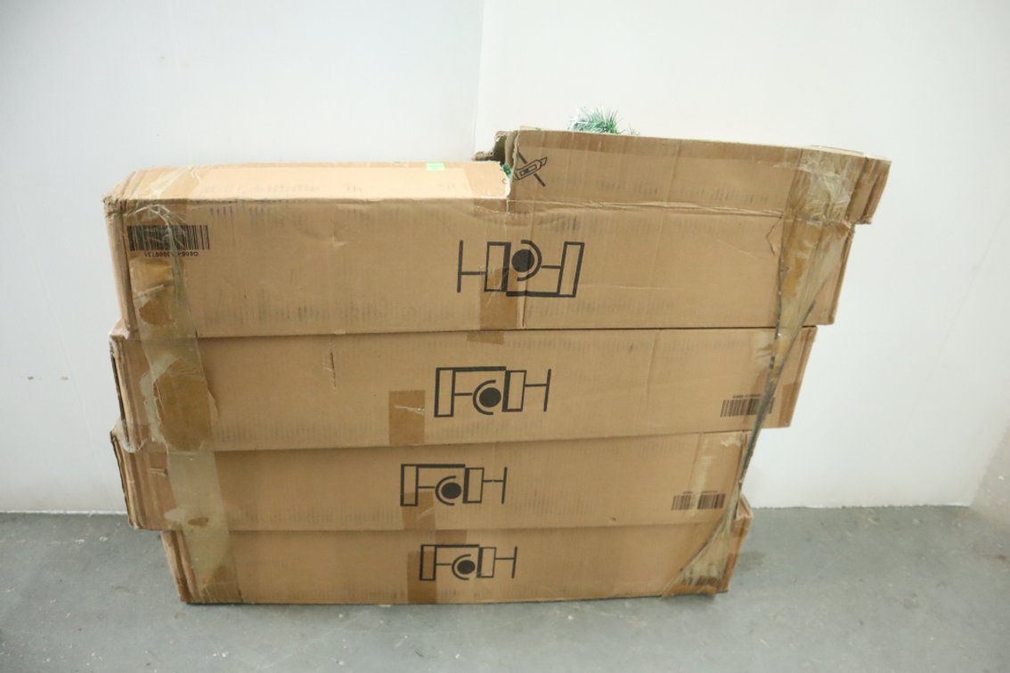 4 New Artificial Christmas Trees