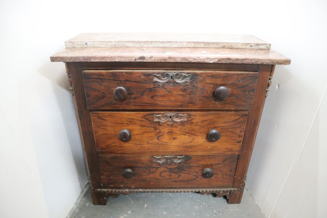 Marble Top Wash Stand