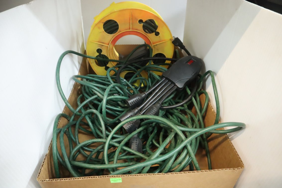 Box With Extension Cords