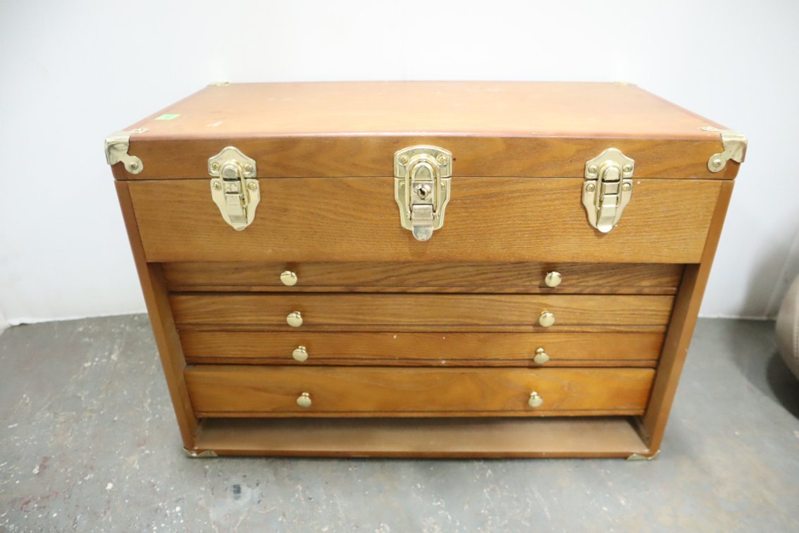 Wooden Tool Chest