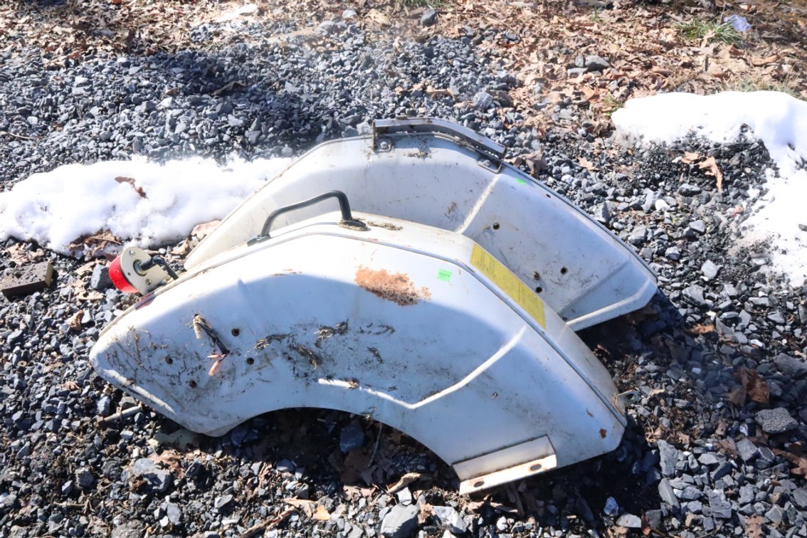Pair of Small Tractor Rear Fenders