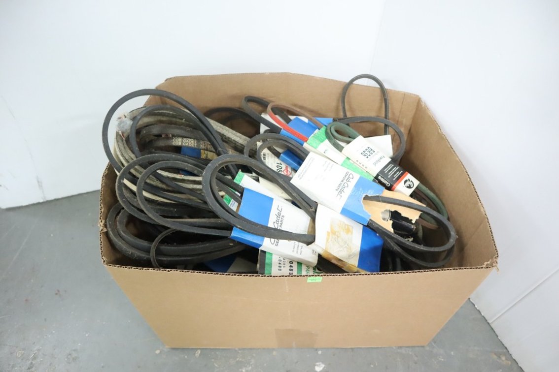 Box of Various Size V Belts