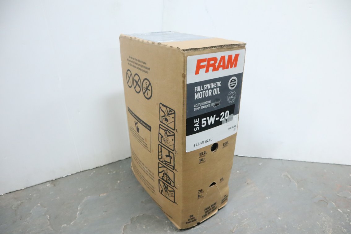 6 Gallons of Fram 5W-20 Motor Oil