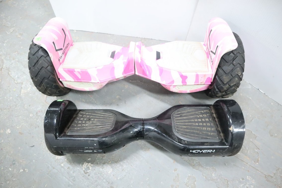 Pair of Hoverboards, No Chargers, Working Condition Unknown