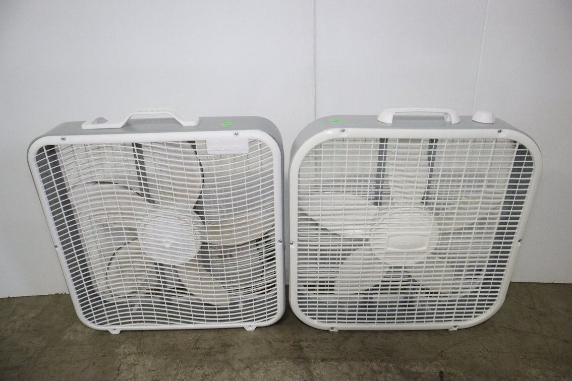 (2) Box Fans