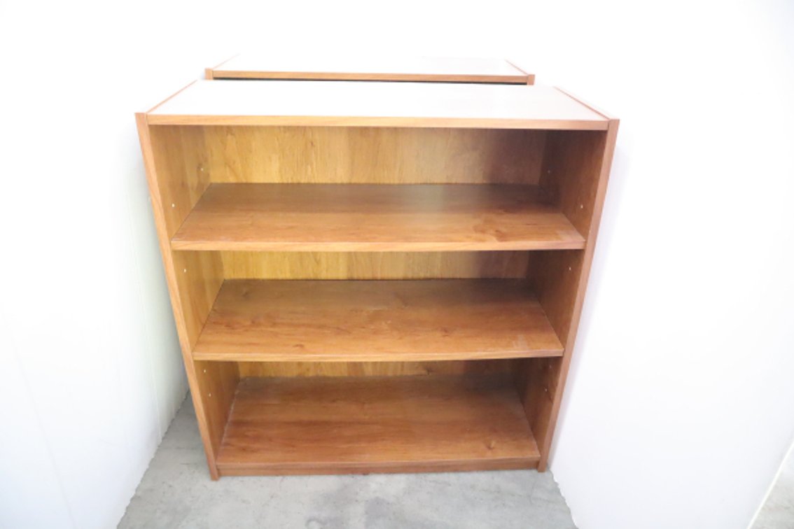 Pair of Pressboard Bookshelves