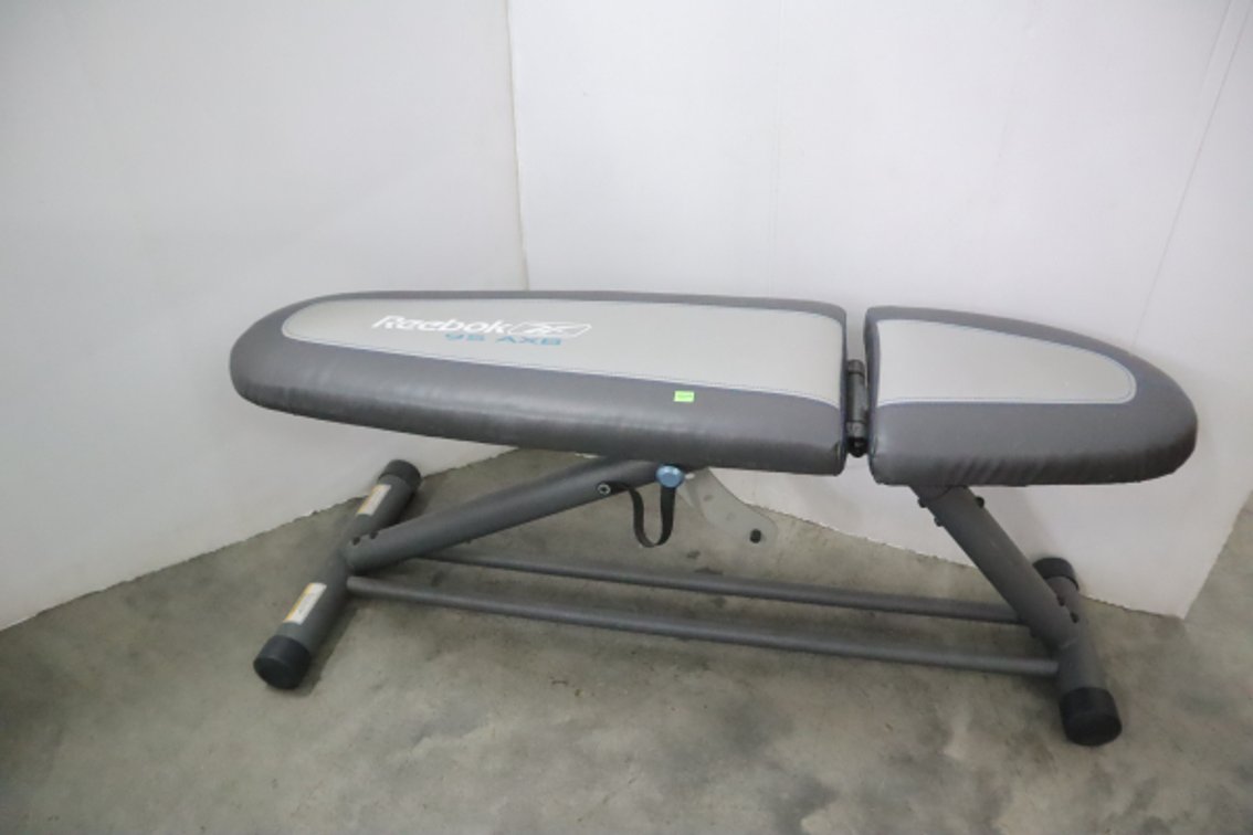 Reebok Workout Bench and Weight Bars
