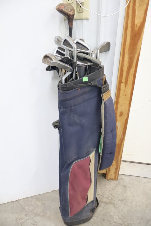 Group of Golf Clubs