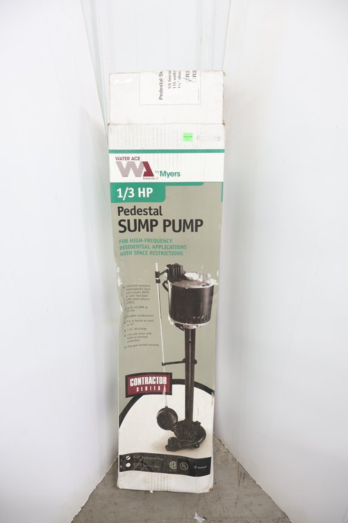 Pedestal Sump Pump