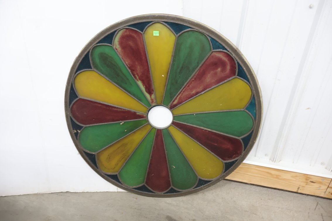 Round Stained Glass