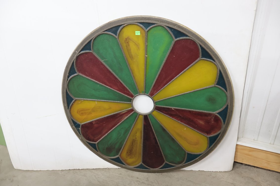Round Stained Glass