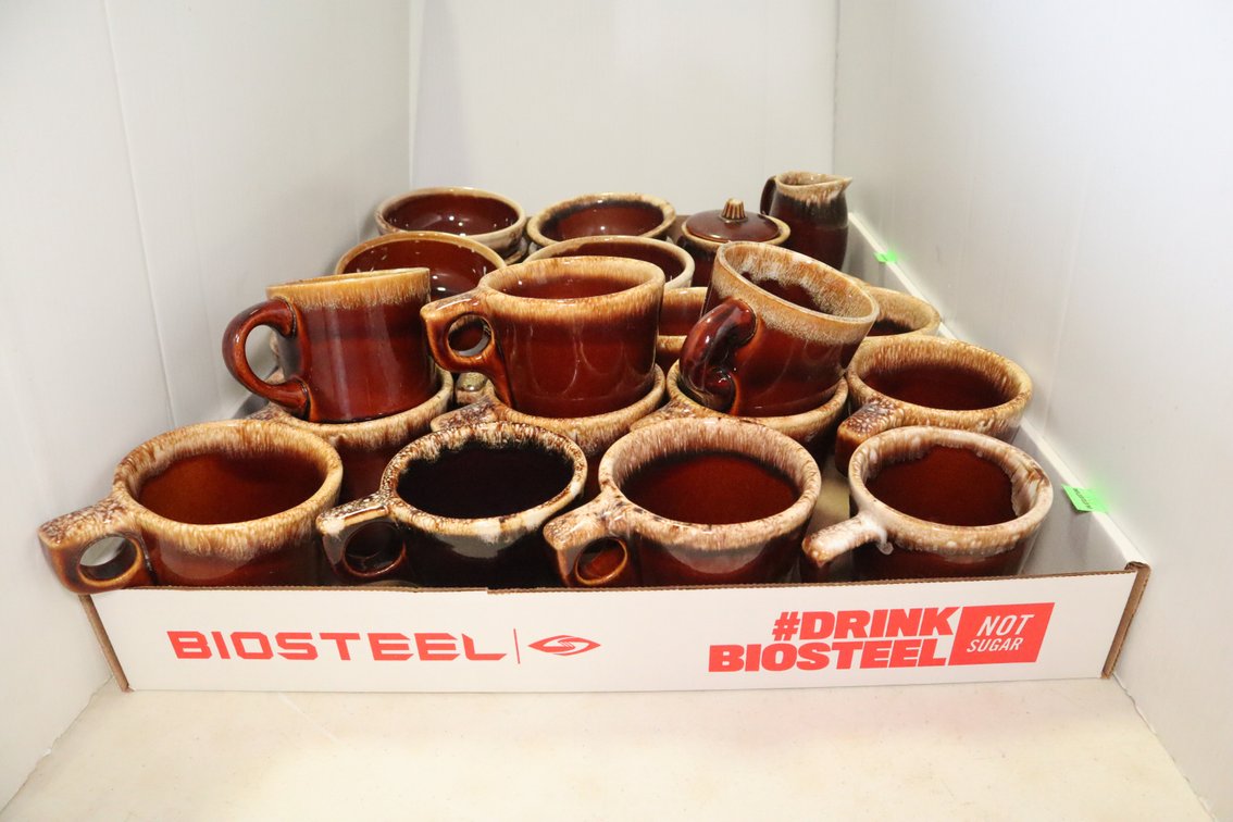 Hull Stoneware Dishes