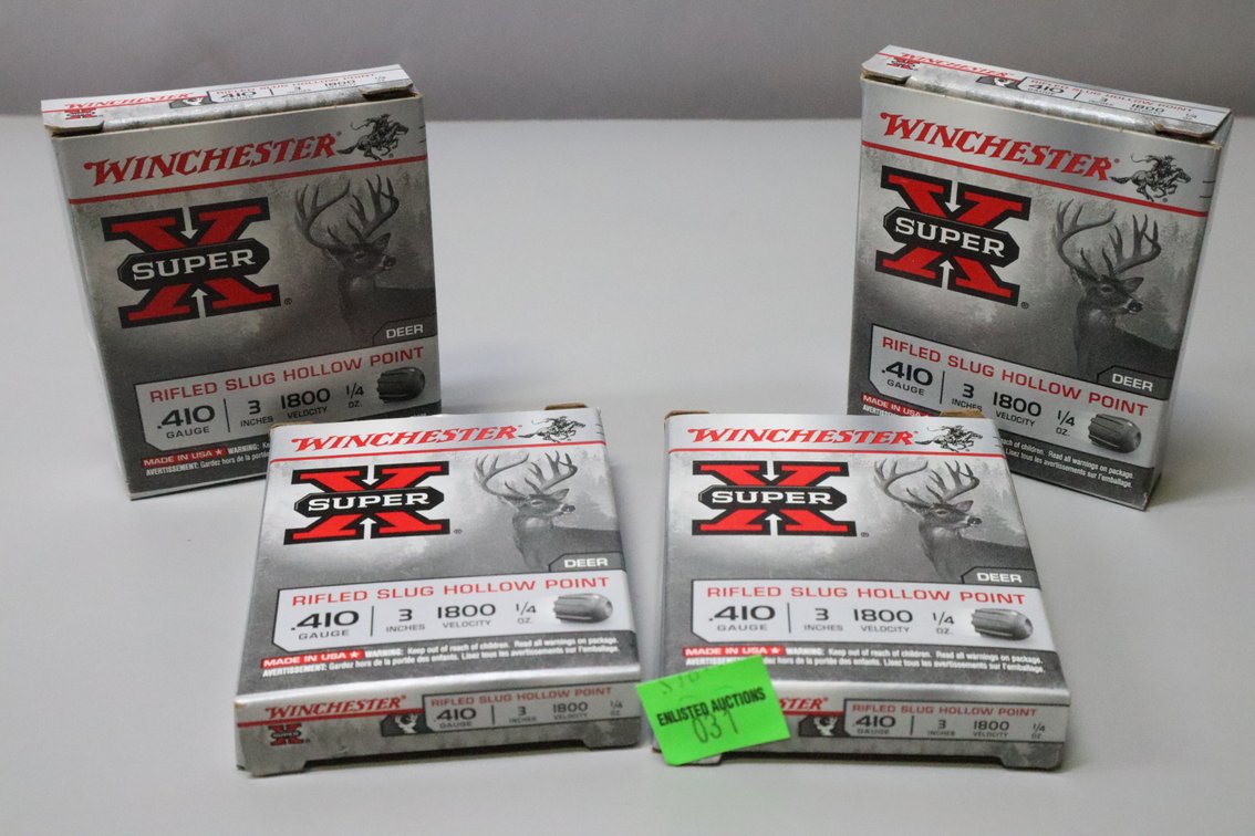 410 Gauge Rifled Slugs, 20 Rounds