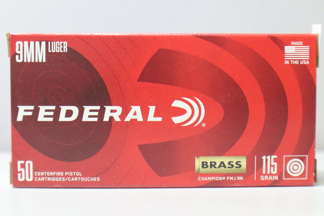 9mm Luger, 50 Rounds