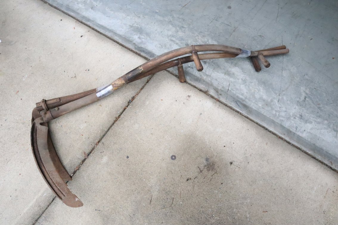 Pair of Antique Scythes