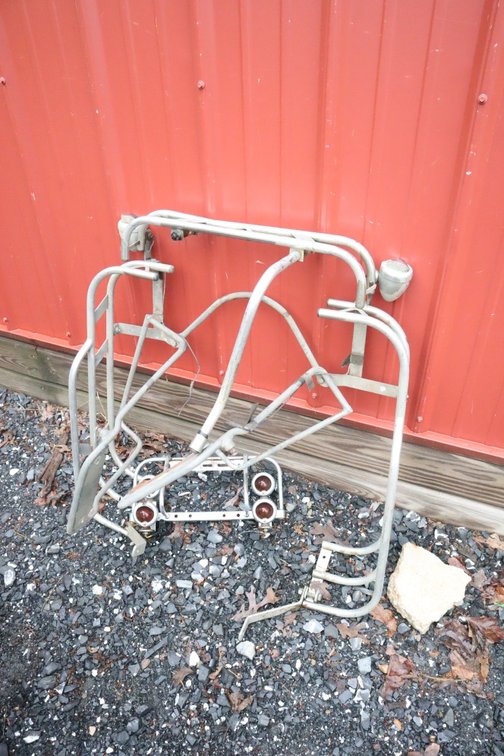 Vintage Motorcycle Racks