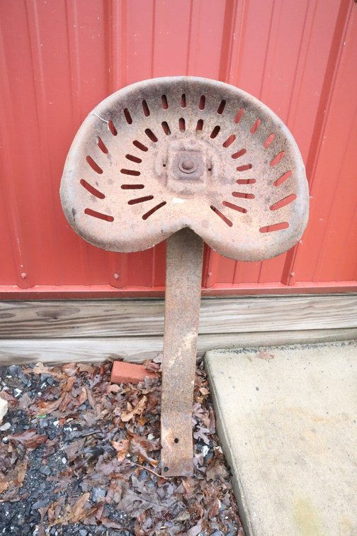 Steel Implement Seat