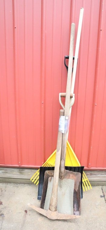 Shovels and Rake