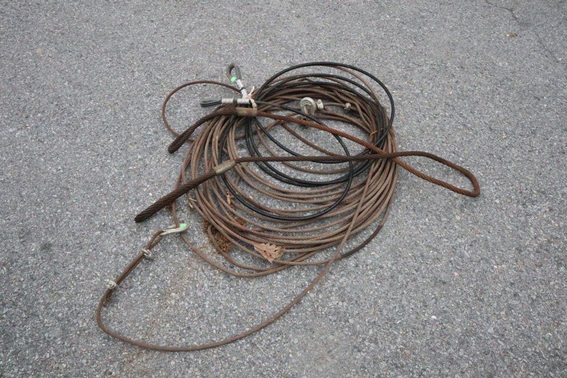 Group of Heavy Duty Cables, Various Lengths