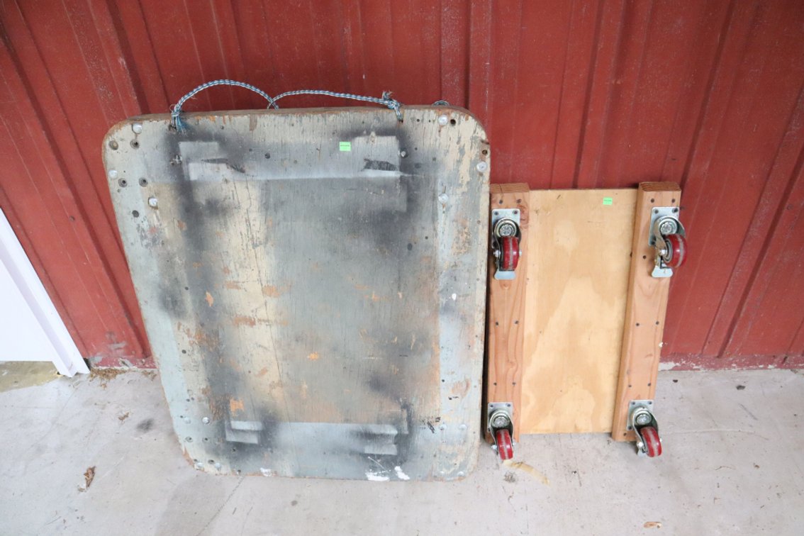 Pair of Heavy Duty Platform Dollies
