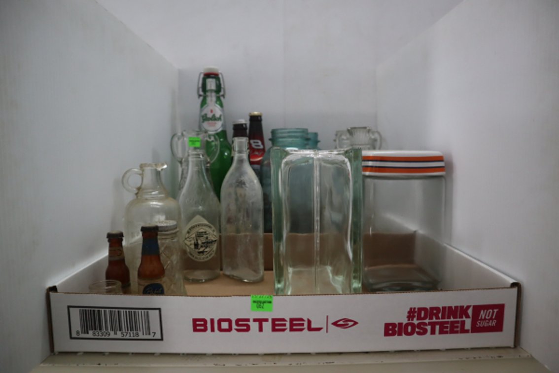 Collectible Glass Jars and Bottles