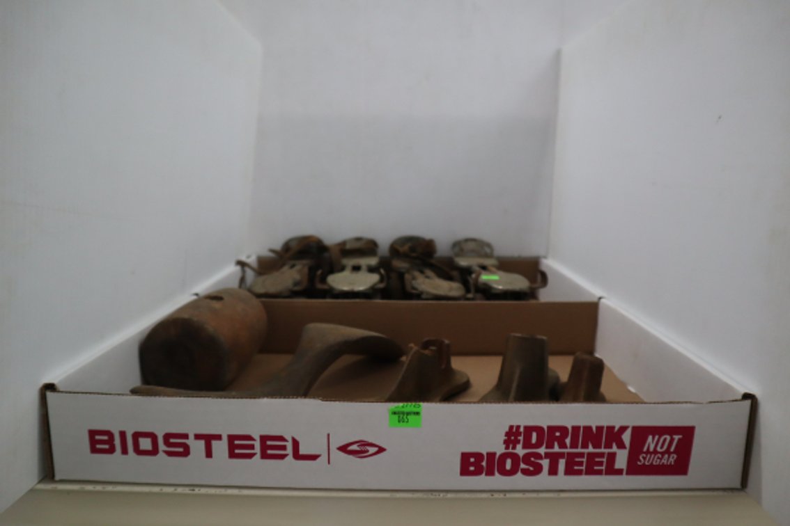 Antique Roller Skates and Shoe Lasts