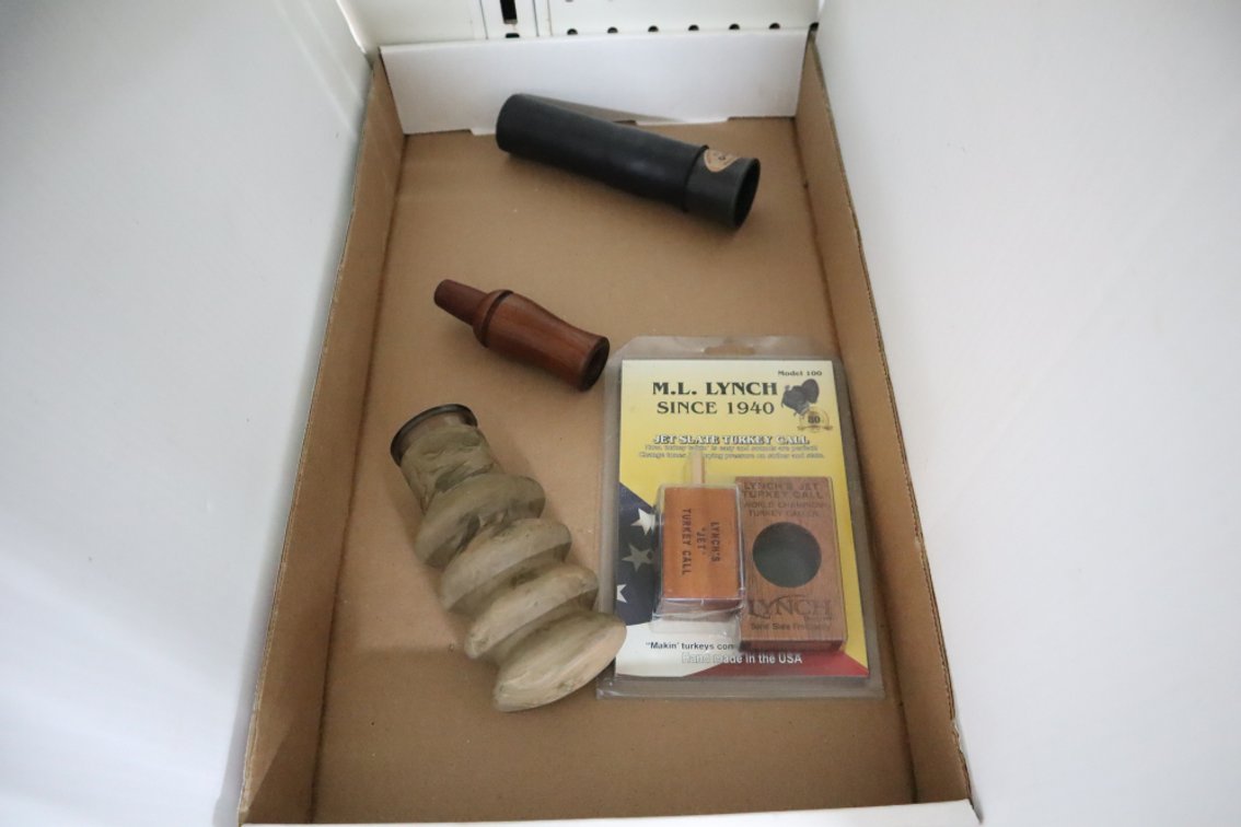 Lynch Jet Slate Turkey Call, New In Box, and Other Calls