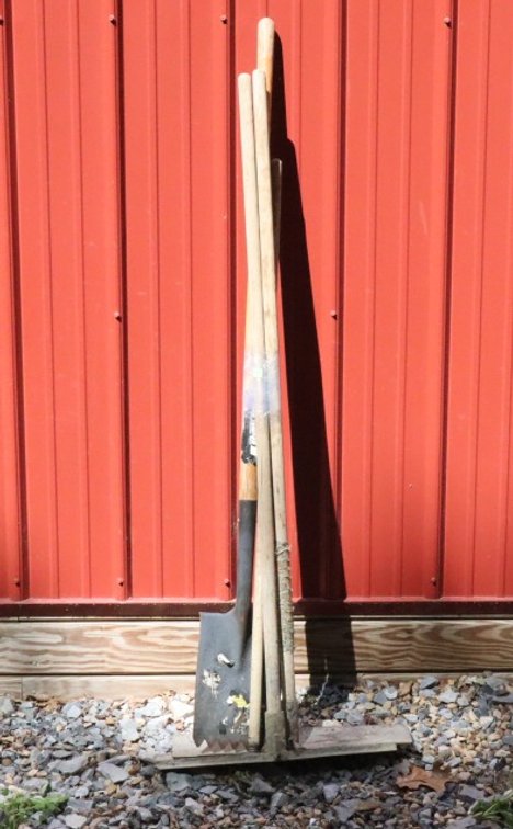 Concrete Tools and Shingle Shovel