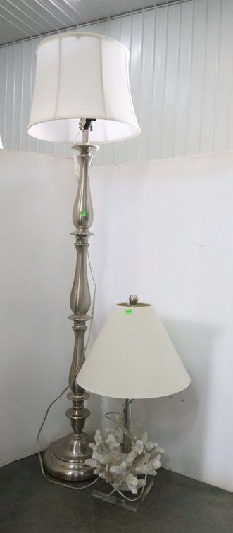 Floor Lamp and Table Lamp