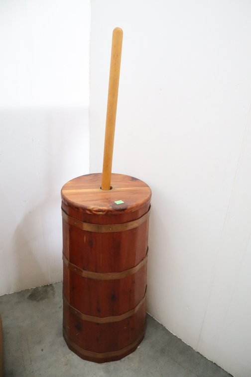 Cedar Butter Churn