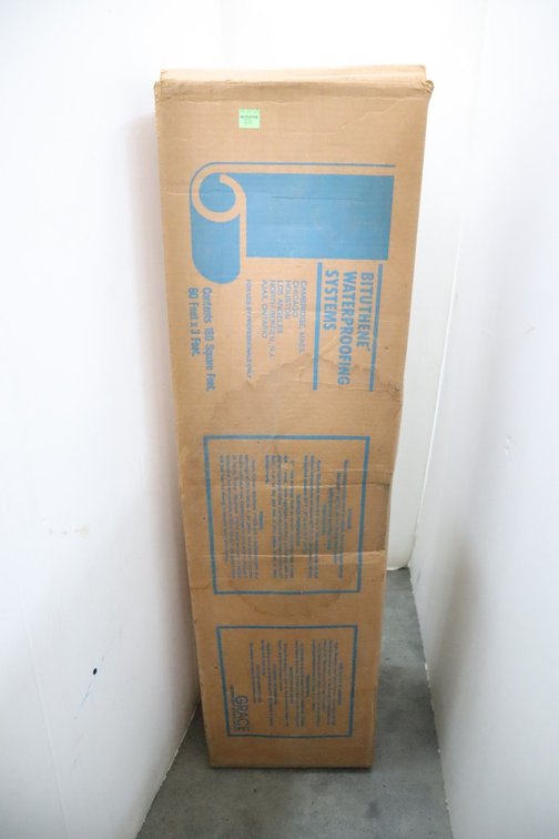 60'X3' Roll of Bituthene Waterproofing Materials