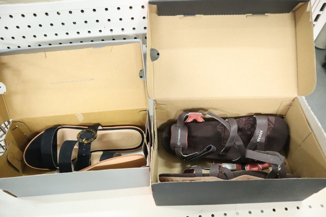 2 Pair of Sandals, Size 10 and 10.5