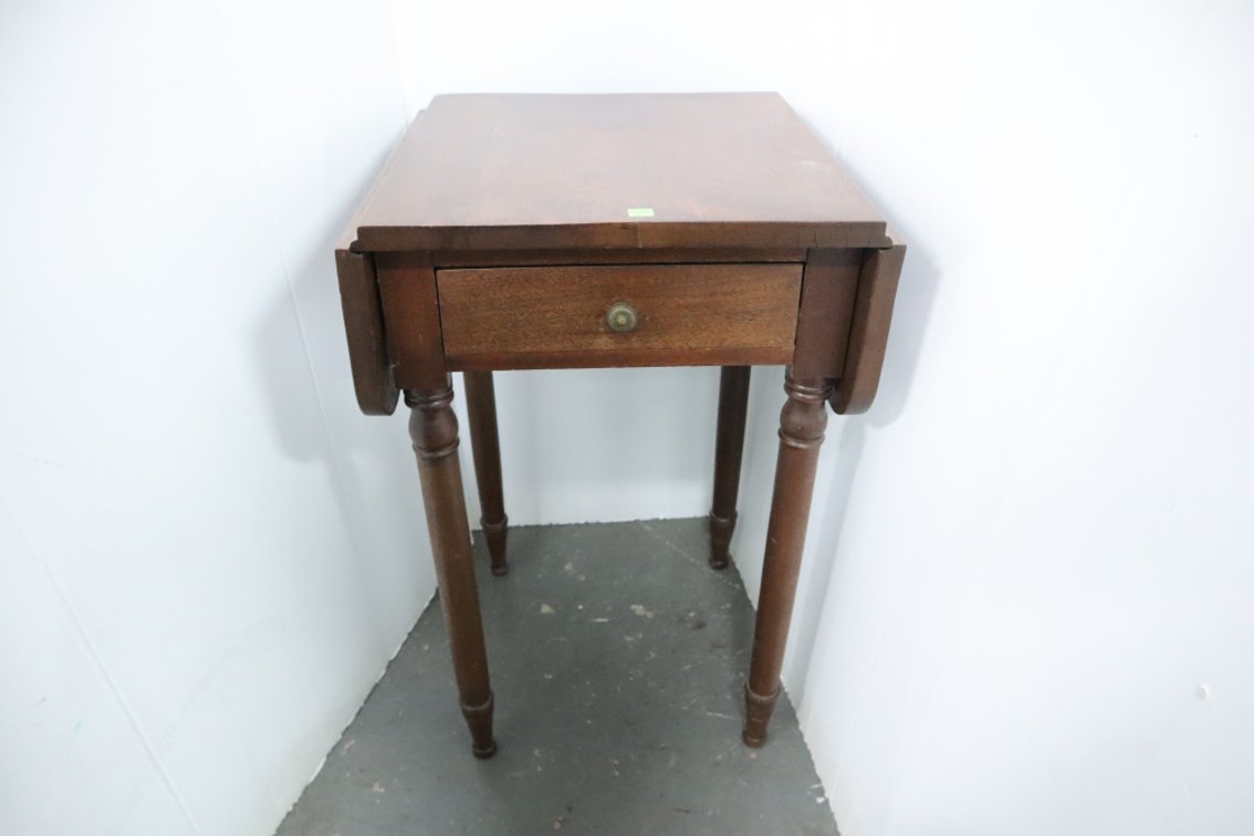 Small Drop Leaf Table With Drawer