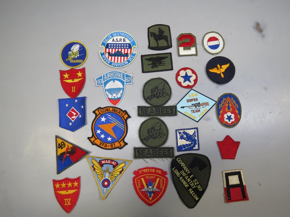 Military Patches - Mostly Modern