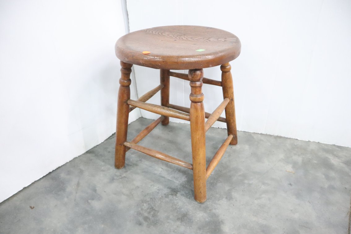 Antique Wooden Stool