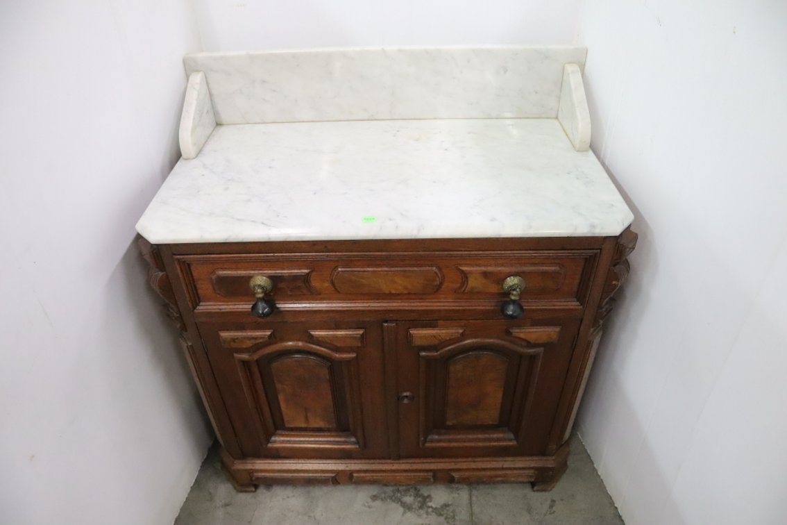 Marble Top Antique Wash Stand