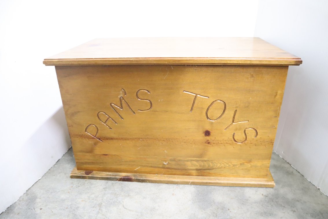 Wooden Toy Box