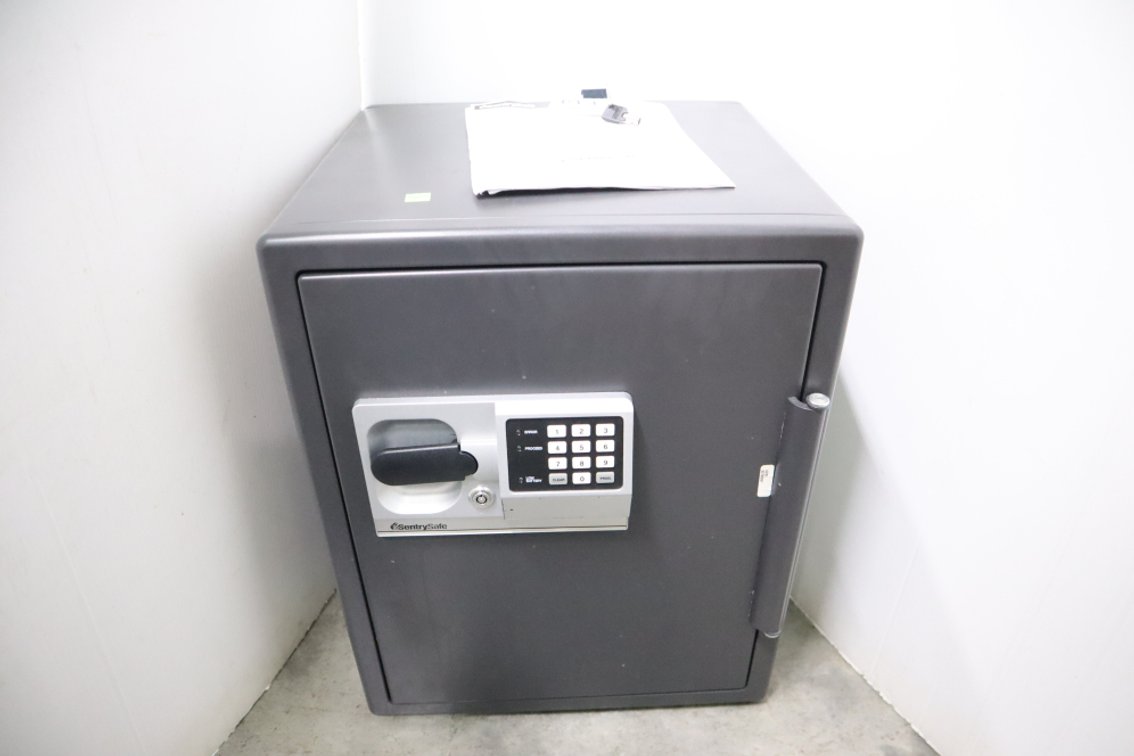 Sentry Safe, Key and Security Code Included