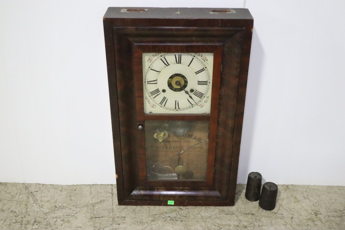 Antique Seth Thomas Weighted Clock