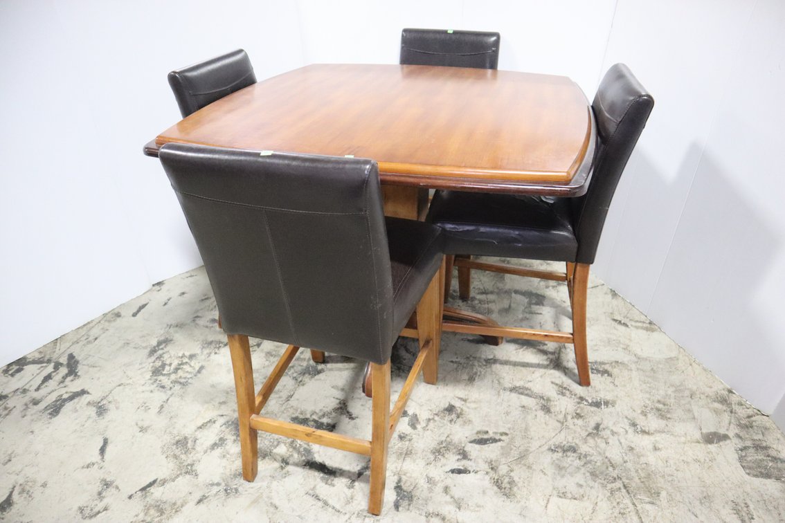 Bar Height Table and Chairs