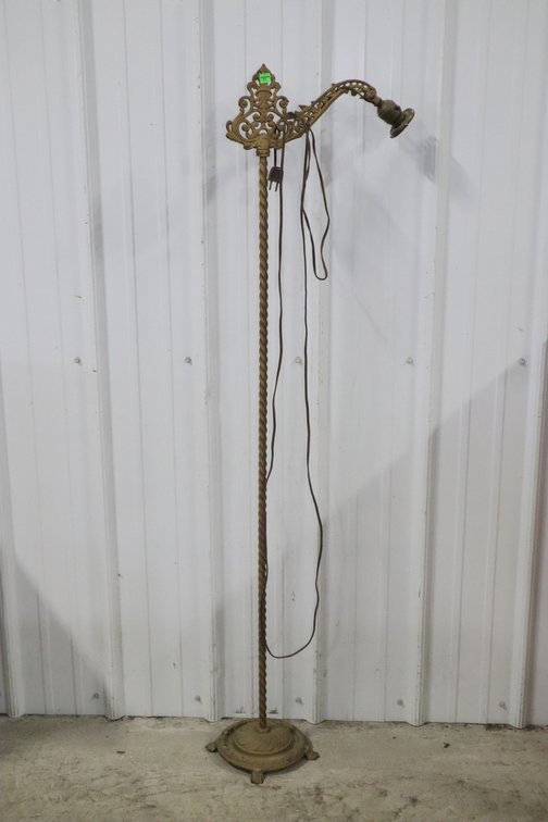 Antique Iron Lamp