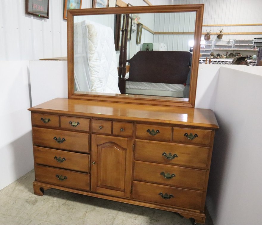 Dresser and Mirror