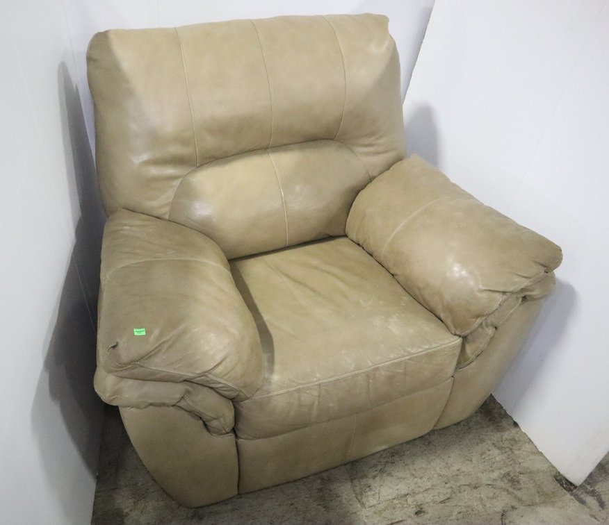 Leather Rocking Recliner