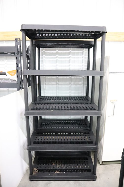 Pair of Plastic Shelves