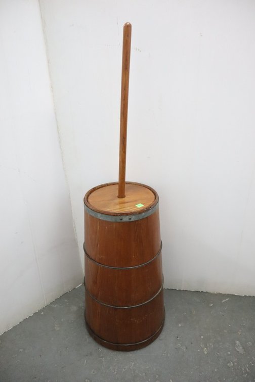 Wooden Butter Churn