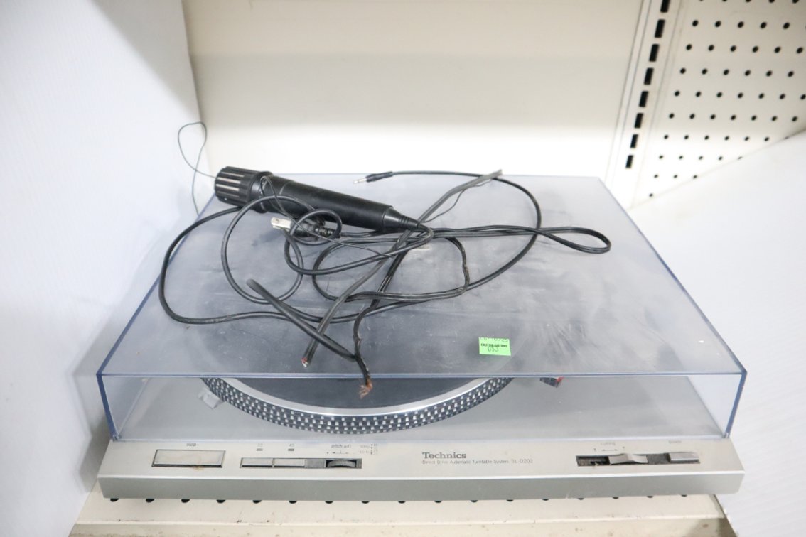 Technics Turntable, Power Cord Needs Repaired
