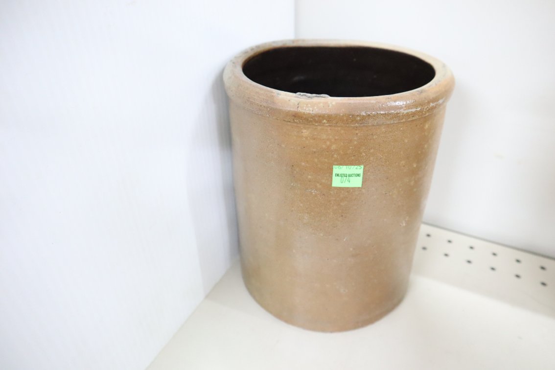 Salt Glazed Stoneware Crock