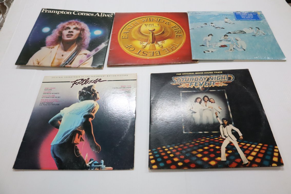 5 Vinyl Records